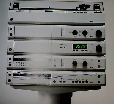 Kaufen Braun Atelier- Die Kult-Stereo-Musikanlage Mit P4, T2, A2, R2 • 1,550€