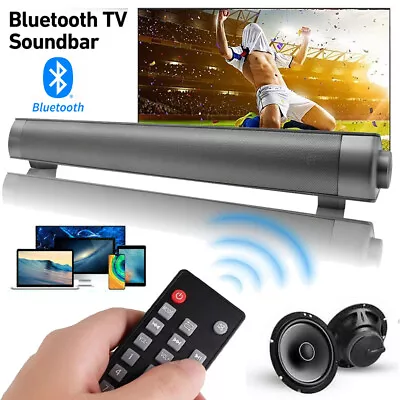 Kaufen Soundbar Für TV Wireless Subwoofer Bluetooth 5.0 Heimkino System Lautsprecher • 23.99€