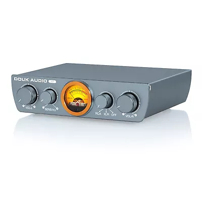 Kaufen Return-Douk Audio H7 HIFI Balanced XLR Digital Verstärker W/VU Meter Power Amp • 110€