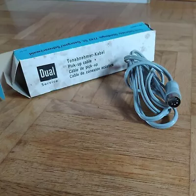 Kaufen Original DUAL TONABNEHMER-KABEL Plattenspieler Vinyl LP Single Schallplatte Rar! • 8€