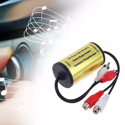 Kaufen Generischer RCA-Audio-Rauschfilter 15 A Für Equalizer Car Audio Auto Stereo • 8.83€