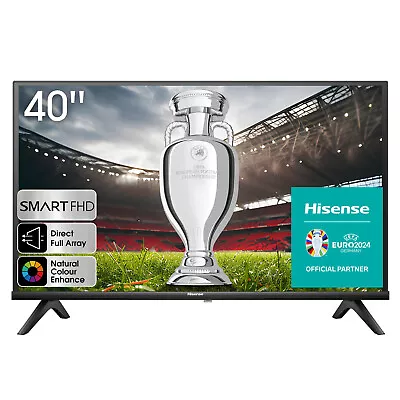 Kaufen HISENSE 40A4K LED TV (Flat, 40 Zoll / 101 Cm, Full-HD, SMART TV, VIDAA U6) • 239€