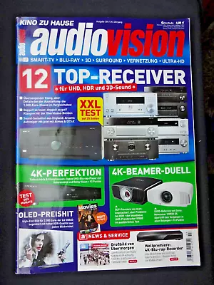 Kaufen AUDIO VISION 3/17,DENON AVR X2300W,X3300 W,ONKYO TX NR656,RZ1100,YAMAHA RX A2060 • 7.92€