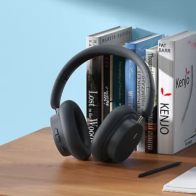 Kaufen 70h HiFi Kopfhörer Stereo Faltbares Kopfhörer Bluetooth On Over Ear Wireless • 33.59€