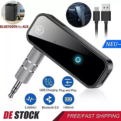 Kaufen Auto Blue-tooth 5.0 Wireless 3.5mm Klinke Aux-empfÄnger Adapter Musik Audio-kfz. • 13.99€