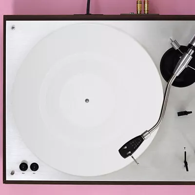 Kaufen  Plattenspieler Auflage Weiß Rekordmatte Schallplatten Schutzmatte Vinyl Zubehör • 18.55€