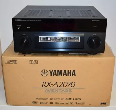 Kaufen Yamaha RX-A2070 Aventage 9.2 A-V Receiver DAB+ WiFi Dolby Atmos 4K DTS:X BT OVP • 899€