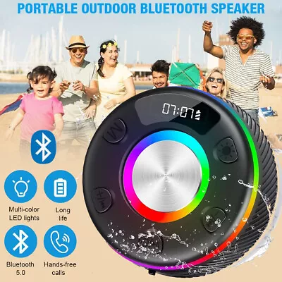 Kaufen Bluetooth Duschlautsprecher Mit Licht Wasserdicht Bluetooth Bass Lautsprecher • 16.98€