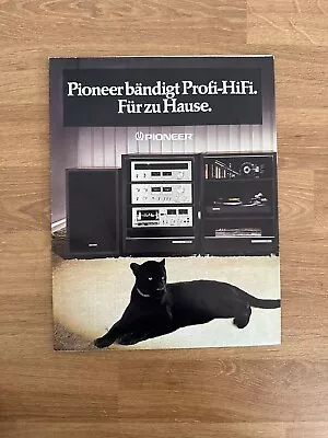 Kaufen Pioneer Stereo Anlage / Turm - X 50 - X 70 - X 90 - Prospekt / Katalog - 1978 • 14.90€