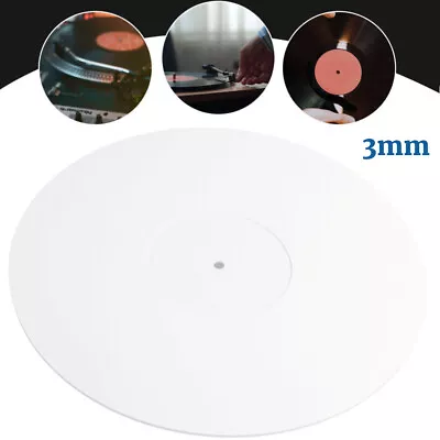 Kaufen Plattenteller Auflage Matte Record Mat Schallplatten-Pad Acryl Plattenspieler • 30.89€