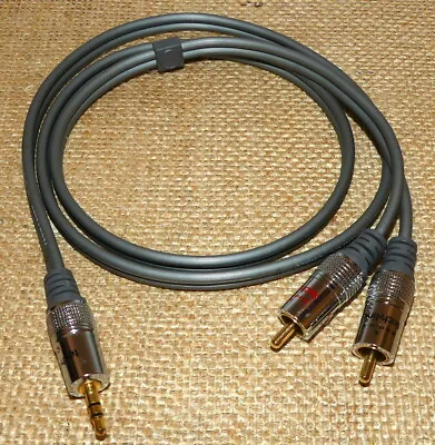 Kaufen Tech + Link Interconnect Audio Cable: 2 X Cinch / 3,5mm Klinke, 100 Cm Lang • 12€
