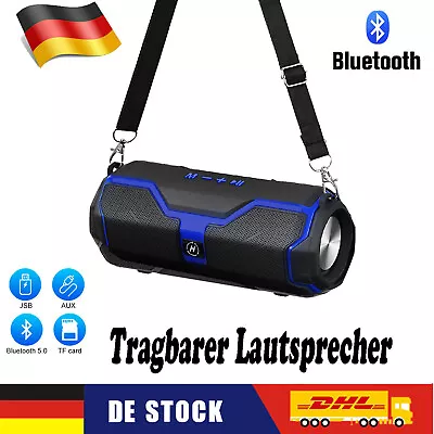 Kaufen Tragbarer Mini Bluetooth Lautsprecher HIFI Stereo Subwoofer TWS Musicbox FM USB • 17.08€