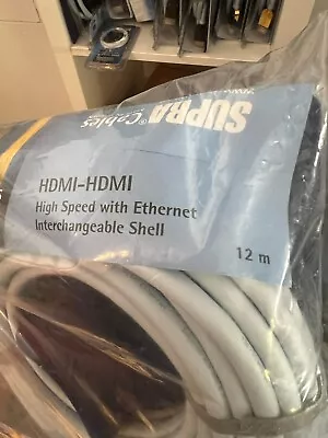 Kaufen SUPRA HDMI Kabel - 12 M -   3D, 4K, • 49€