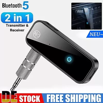 Kaufen Auto Blue-tooth5.0 Wireless 3.5mm Klinke AUX-Empfänger Adapter Musik Audio KFZ • 13.99€