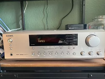 Kaufen Onkyo TX-8255  Stereo Receiver, Silber, Gebraucht  • 26€