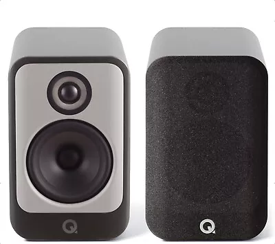 Kaufen Q Acoustics Concept 30 Stereo Regallautsprecher Paar Silber Hochglanz • 1,199€