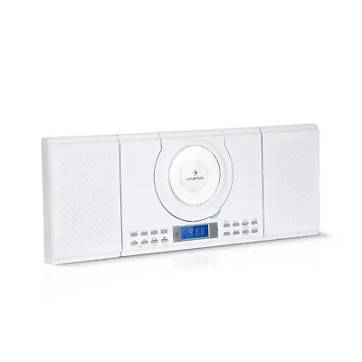 Kaufen B-WARE - Vertikal Micro Stereoanlage CD Player Bluetooth USB MP3 Lautsprecher • 48.99€