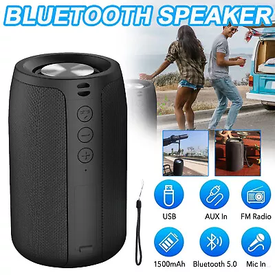 Kaufen Bluetooth Lautsprecher Kabelloser Musikbox Soundbox Subwoofer Stereo Subwoofer • 18.97€