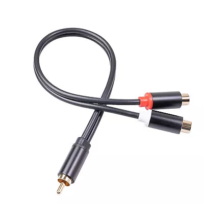Kaufen 0,3 M Cinch Audio Lautsprecher Y- Splitter Kabel Cinch 1 Stecker Auf J5P6 • 8.49€