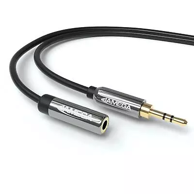 Kaufen AUX Verlängerungskabel 3,5mm Klinke Stecker Zu 3,5mm Buchse Klinkenkabel Audio • 6.79€