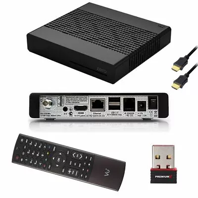 Kaufen VU+ ZERO Black 1x DVB-S2 Tuner SAT Linux Satelliten Receiver Full HD WLAN Stick • 94€