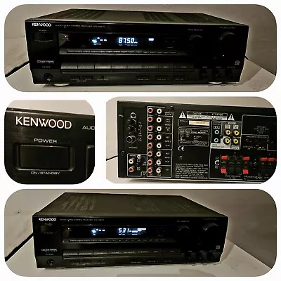 Kaufen KENWOOD KR-V5570 Audio Video Stereo Receiver Verstärker Schwarz  • 59€