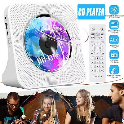 Kaufen Kassettenspieler Bluetooth 5.0 CD Player Mit Lautsprecher CD Recorder UKW-Radio • 39.92€