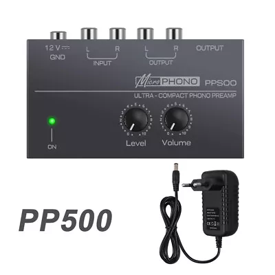 Kaufen Phono Vorverstärker Mic Verstärker Mit Netzteil Phono Vorverstärker Pre Amp RCA • 18.99€