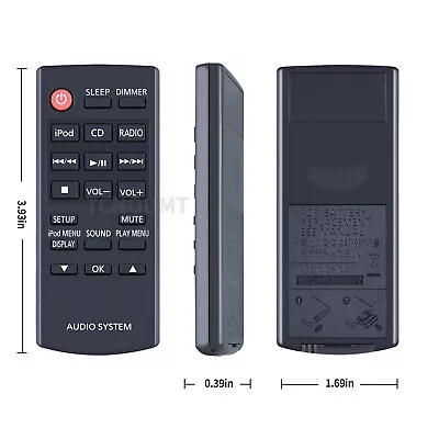 Kaufen N2QAYC000077 Fernbedienung Für Panasonic Compact Stereo System SC-HC28 SA-HC28 • 10.34€
