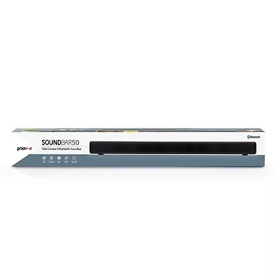 Kaufen Groov-e SOUNDBAR 50W Power Bluetooth Lautsprechersystem Für TV Heimkino Schwarz • 46.26€