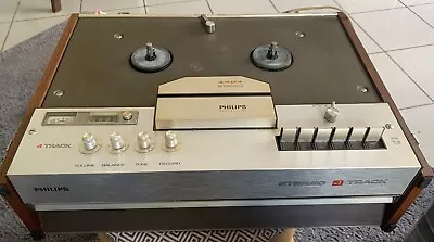 Kaufen Philips Stereo 4 Spur Tonbandgerät Bandmaschine Mod. 4404 Stereo Made In Austria • 19.99€