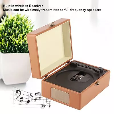 Kaufen Koffer CD Player HiFi Stereo Sound BT Record Player Mit Fernbedienung F LIF • 92.46€