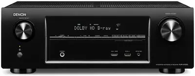 Kaufen Denon AVR-X1000 5.1 Surround AV-Receiver (DLNA-Streaming, AirPlay) - Schwarz GUT • 199€