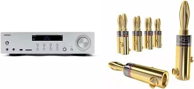 Kaufen Aiwa AMU-120BT/SL Verstärker AV-Receiver Mit Bluetooth 5.0 120BT Unvollständig • 239.98€