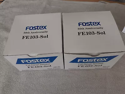 Kaufen Fostex Fe103SOL 8Ohm NEU  Limitiert Perfekt Für HighEND Z.B. LePettit • 449€