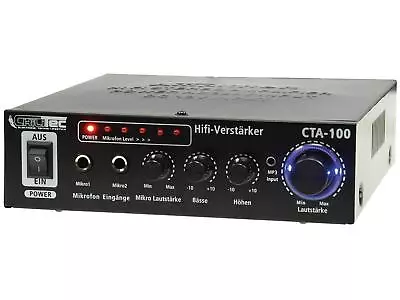 Kaufen Audio Verstärker HiFi  100W 1 Line In 2 Mikrofoneingang Sound Par • 33.33€