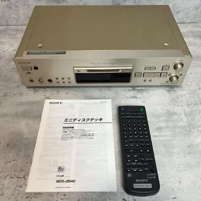 Kaufen Sony Mds-Jb940 Mini-Disc-Player-Deck Audio, Wie Besehen, Aus Japan • 291.16€