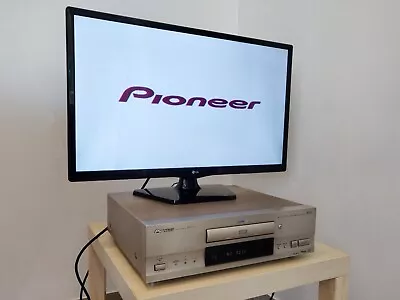 Kaufen Lecteur CD DVD Pioneer DV-717 EN OR CHAMPAGNE Testé Fonctionnel Universal Remote • 145€