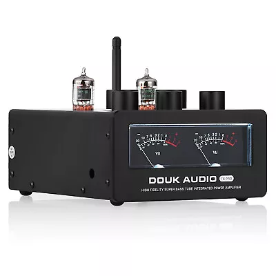 Kaufen Douk Audio T6PRO 300W Röhrenverstärker TPA3255 Stereo Audio Amp With Bluetooth • 189.99€