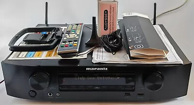 Kaufen MARANTZ NR1605 7.1 AV Receiver * LAN WiFi Bluetooth * Calibr Mike Antenna Remote • 289€