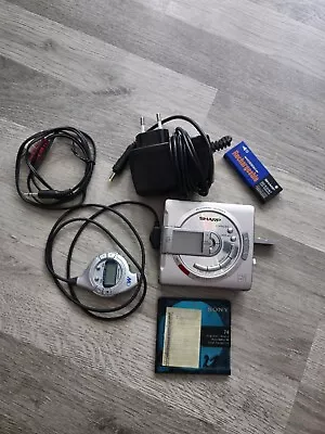 Kaufen Sharp MD-MS 701H - Minidisc MD Walkman Player Recorder , Fernbedienung • 95€