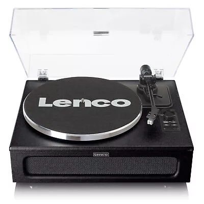 Kaufen Lenco LS-430BK - Plattenspieler Mit 4 Eingebauten Lautsprechern - 40 Watt RMS • 234.99€