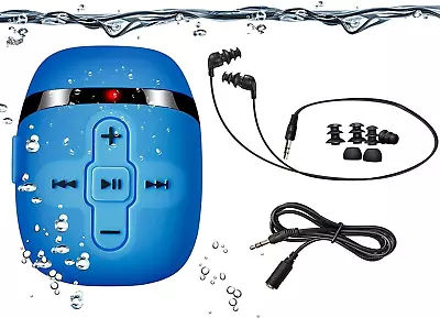 Kaufen Hifi Sound Wasserdichter MP3 Player Zum Schwimmen Und Laufen, Unterwasser-Kopfhö • 79.01€