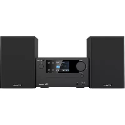 Kaufen Kenwood M-725DAB-B Midnight Black Stereoanlage (mit CD-Spieler, Bluetooth, DAB+) • 169€
