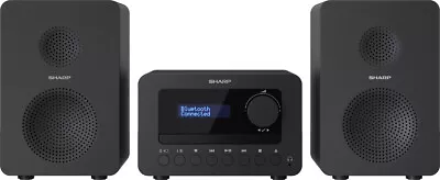 Kaufen SHARP HiFi-Anlage XL-B520D, Schwarz, DAB+, Bluetooth, MP3, CD-Laufwerk • 115.55€