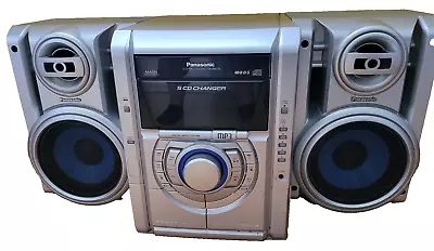 Kaufen Panasonic SA-AK320 Stereoanlage- 5-fach CD-Wechsler,  Kasetten +Radio- Mit Boxen • 79€