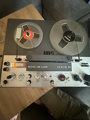 Kaufen UHER ROYAL DELUXE TYP 2944 REEL-TO-REEL-Tonbandgerät, Deutschland, 1960er Jahre • 319€