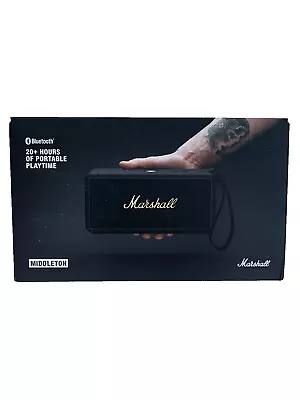 Kaufen MARSHALL Middleton Bluetooth Lautsprecher 20h Akku Schwarz Wasserfest NEU&OVP ✅ • 207.95€