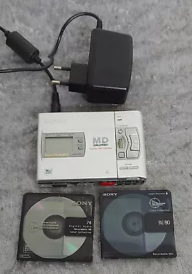 Kaufen Sony MZ-R50 Minidisc Recorder Mindisc Player Inkl. Disc's Und Netzteil  • 125€