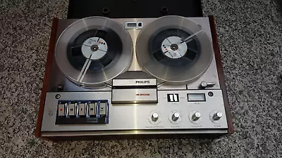 Kaufen Altes Philips  4308 Tonbandgerät 70er Jahre Koffer Tonband Tischgerät Bastler • 1€